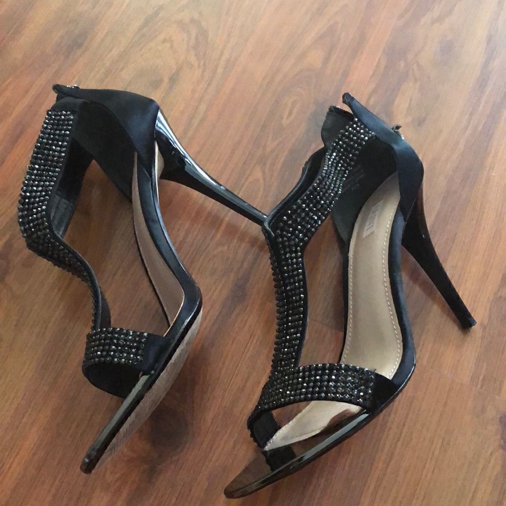 Glint dressy rhinestone heels size 8.5